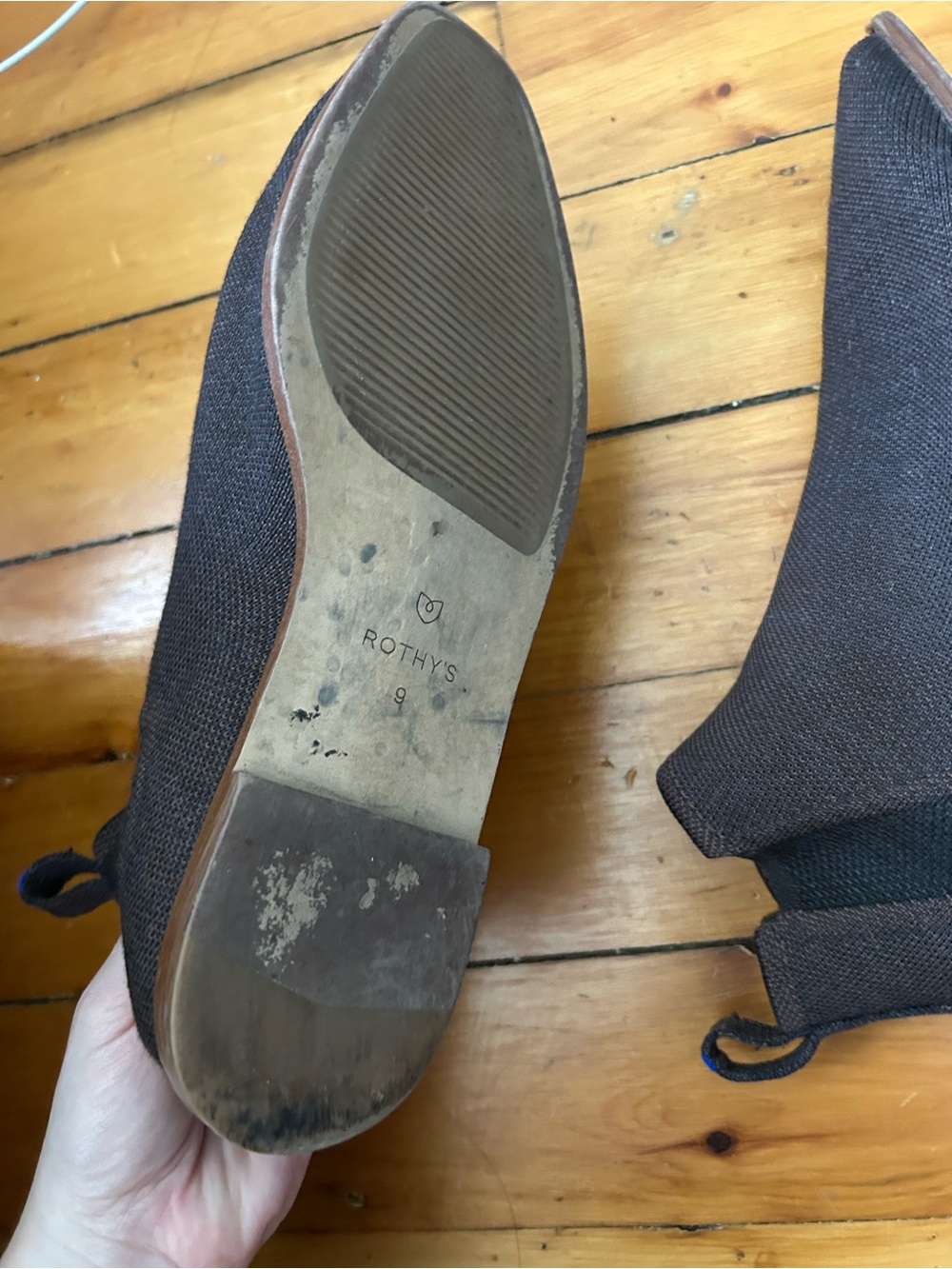 ROTHYS | The Merino Ankle Boot Bootie Brown 9 - Picture 4 of 7